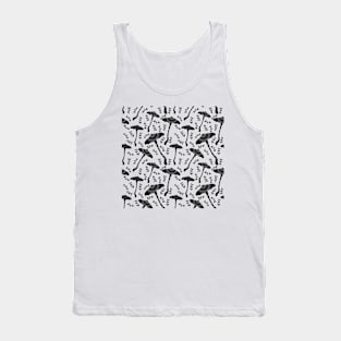 Magic mushrooms and leaves Tank Top